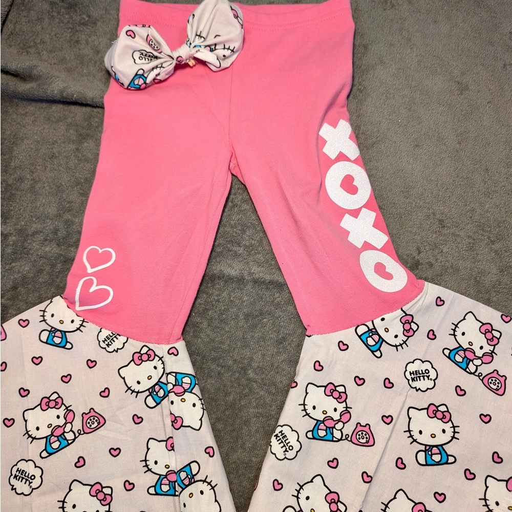Hello Kitty Bell Bottoms